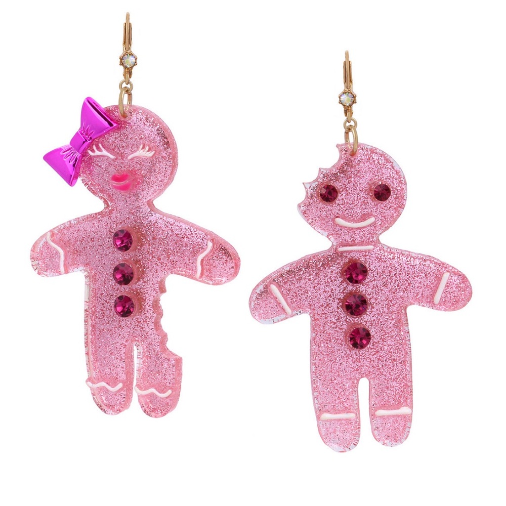 Gingerbread Drop Earrings